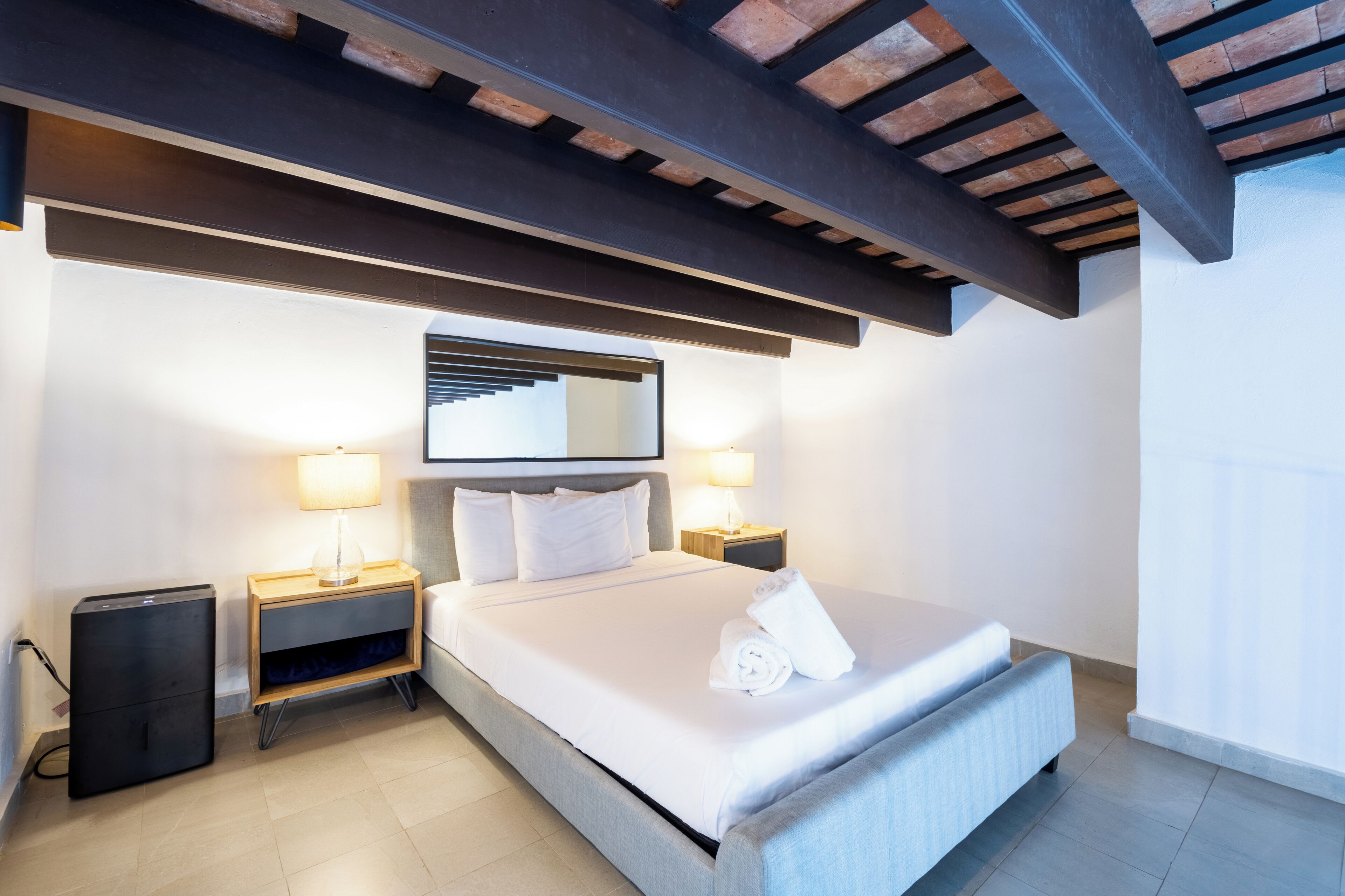 复式房, 1 间卧室, 无烟房, 厨房 | 防过敏的被褥、特色装修、特色家居、办公桌