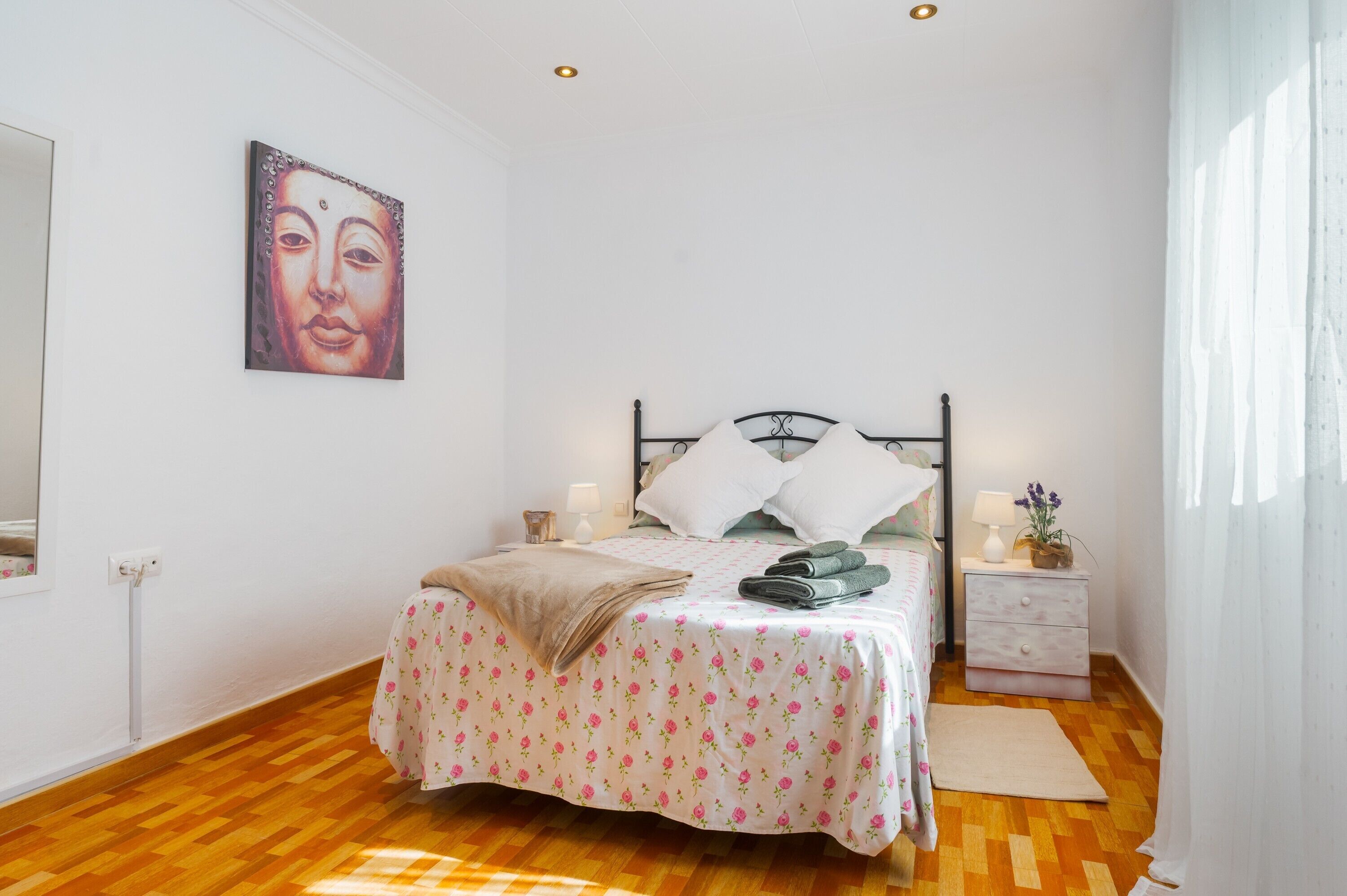 1 多间卧室、免费 WiFi、床单