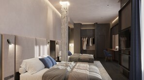 Zimmersafe, Schreibtisch, Verdunkelungsvorhänge, schallisolierte Zimmer