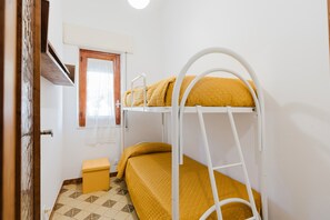 3 dormitorios y ropa de cama
