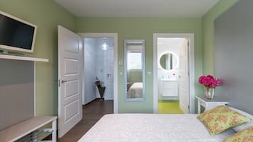 1 chambre, fer et planche Ă repasser, Wi-Fi gratuit, draps fournis