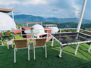 Signature-rum - 1 sovrum - utsikt mot bergen | Terrass/Patio