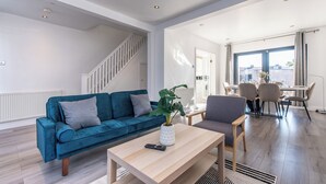 Ferienhaus | Wohnbereich | Flachbildfernseher