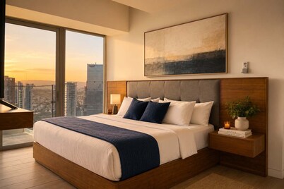 Upscale Living Skyline Views | Near Andares