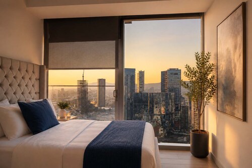 Upscale Living Skyline Views | Near Andares