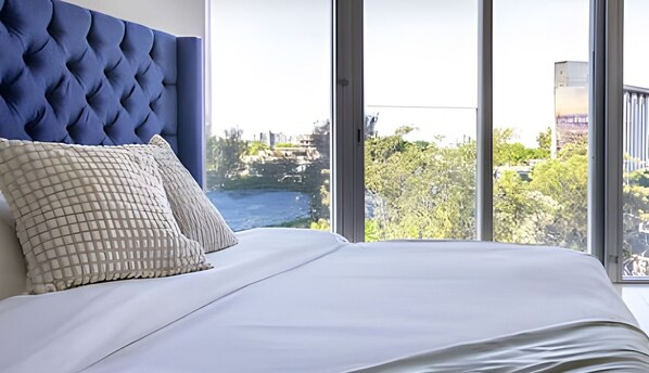 2 slaapkamers, beddengoed