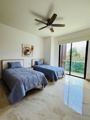 2 間睡房、免費 Wi-Fi、床單