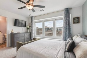 2 soveværelser, strygejern/strygebræt, Wi-Fi, sengetøj