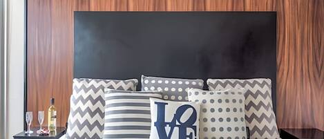 3 soveværelser, sengetøj