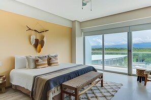 4 habitaciones y ropa de cama