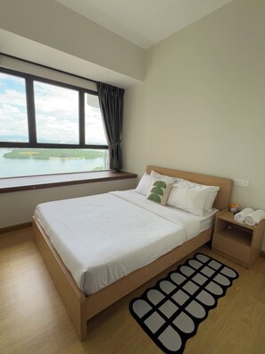 2 slaapkamers, een strijkplank/strijkijzer, wifi, beddengoed