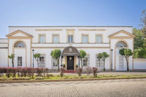 Voorkant van accommodatie