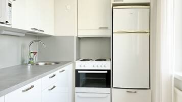 Comfort Apartment, Balcony | Private kitchen