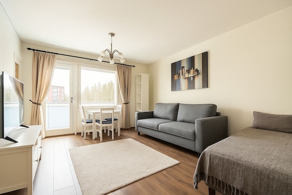 Comfort appartement, balkon | Woonruimte