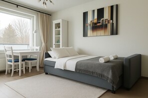 Comfort Apartment, Balcony | Living area - City Home Finland Cozy Tammela Apt.  (Tampere)