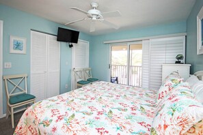 2 bedrooms, iron/ironing board, internet, bed sheets