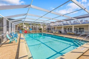 Pool - K8 Paradise with a Partial Gulf View (Sanibel)