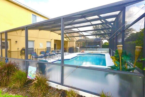Piscine chauffée