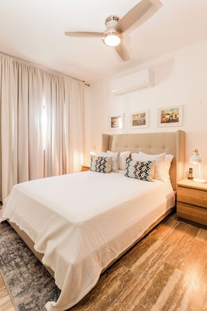 1 chambre, fer et planche à repasser, Wi-Fi, literie fournie