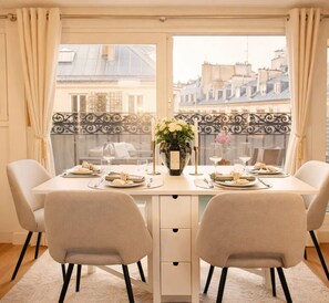 Superior Apartment, City View | Living area - HARPE (Paris)
