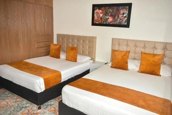 1 soveværelse, Wi-Fi, sengetøj