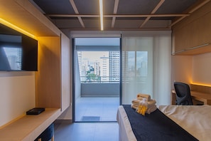 1 chambre, fer et planche à repasser, Wi-Fi gratuit, draps fournis