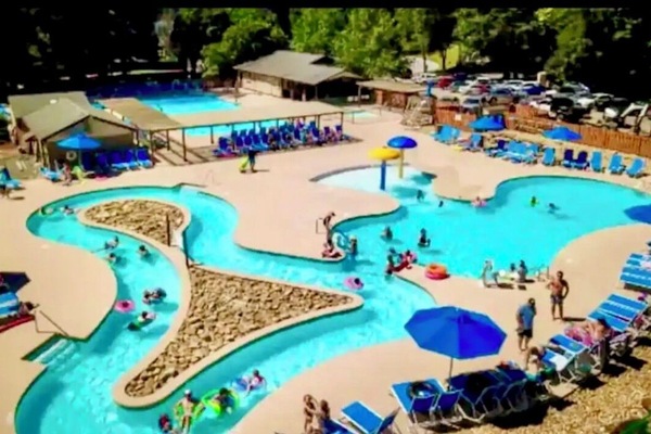 Indoor pool, outdoor pool