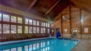 Indoor pool, outdoor pool