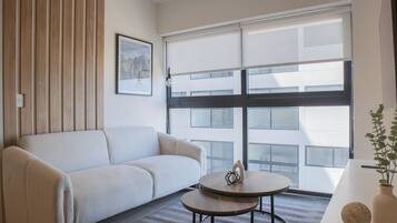 Departamento | Área de sala de estar | Piso con calefacción