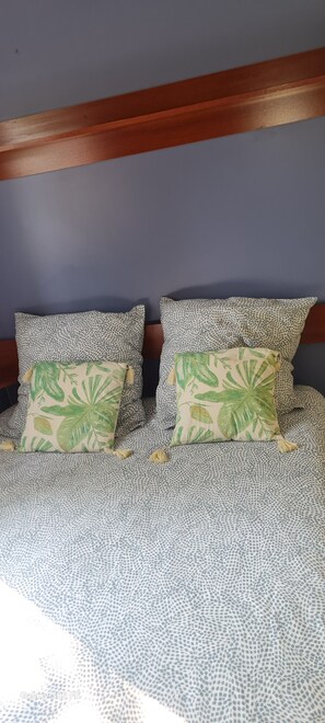 2 chambres, draps fournis