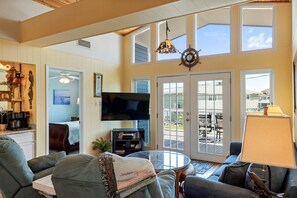 Smart TV, books, video library