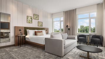Kamar Deluks, 1 Tempat Tidur King dengan tempat tidur Sofa | Area keluarga