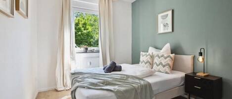 2 camere, ferro/asse da stiro, culla da viaggio, Wi-Fi gratuito