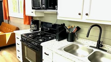 Microwave, oven, stovetop