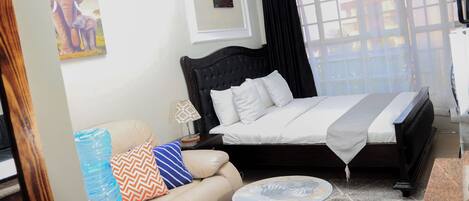 1 chambre, bureau, fer et planche Ă repasser, accĂšs au Wi-Fi (inclus)