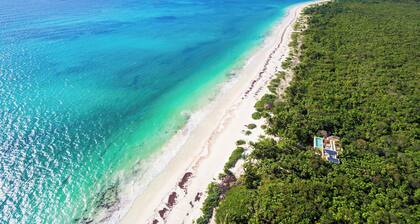 Hacienda Chekul - Luxury Beach-front Villa w/ Private Chef, Pool, AC, in Tulum