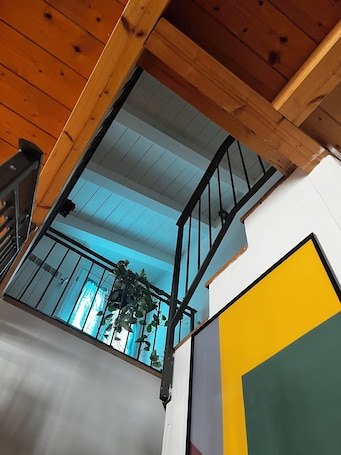 Interior. Apartment in the heart of the Valtellina, in an 18th century farmhouse.
