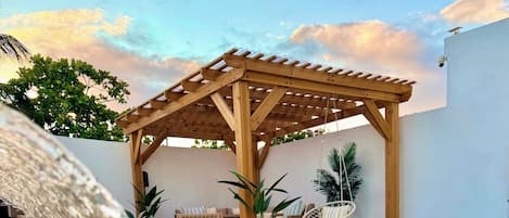 Alberca al aire libre
