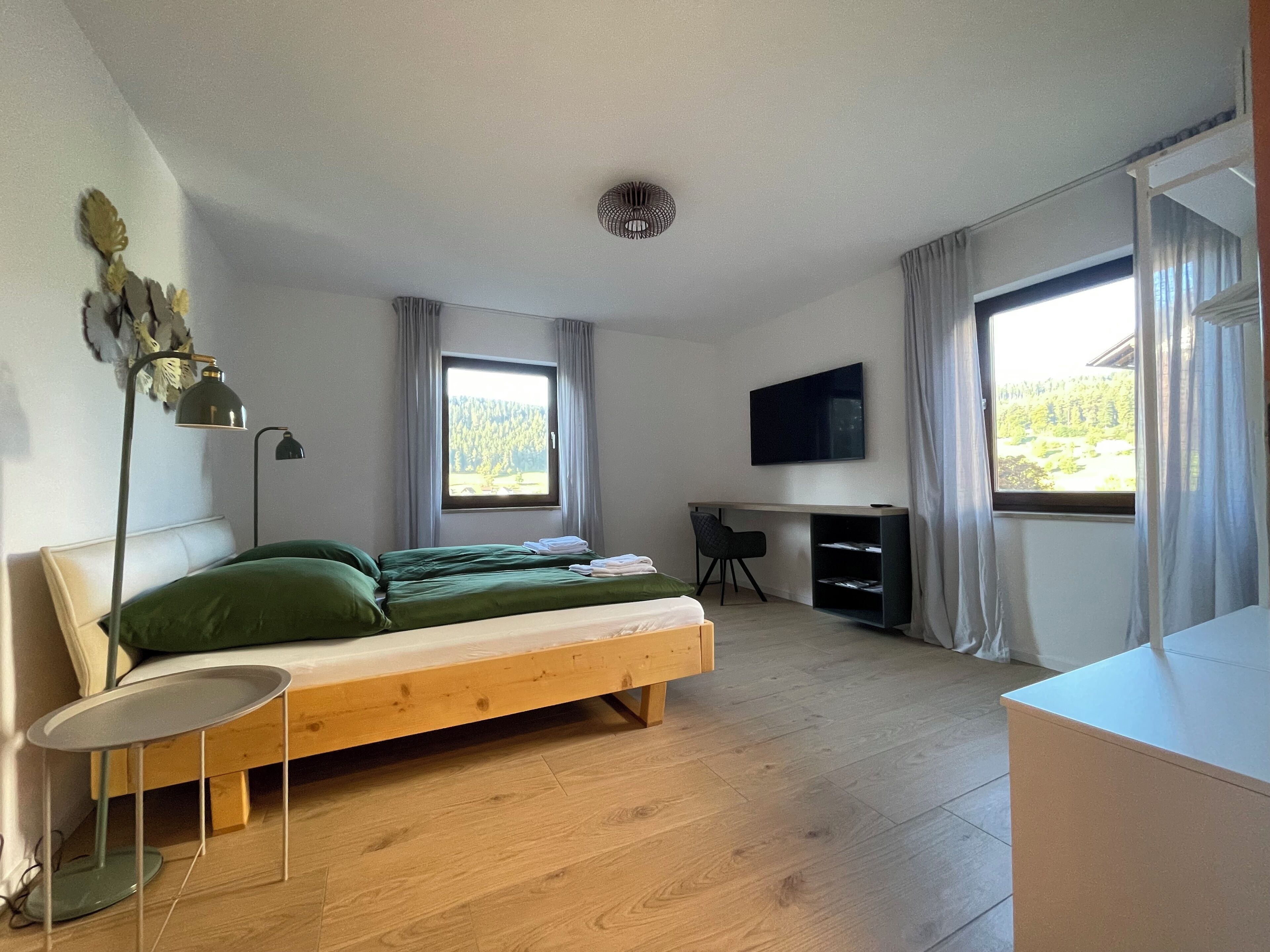 2 Schlafzimmer, Schreibtisch, kostenloses WLAN, Bettwäsche