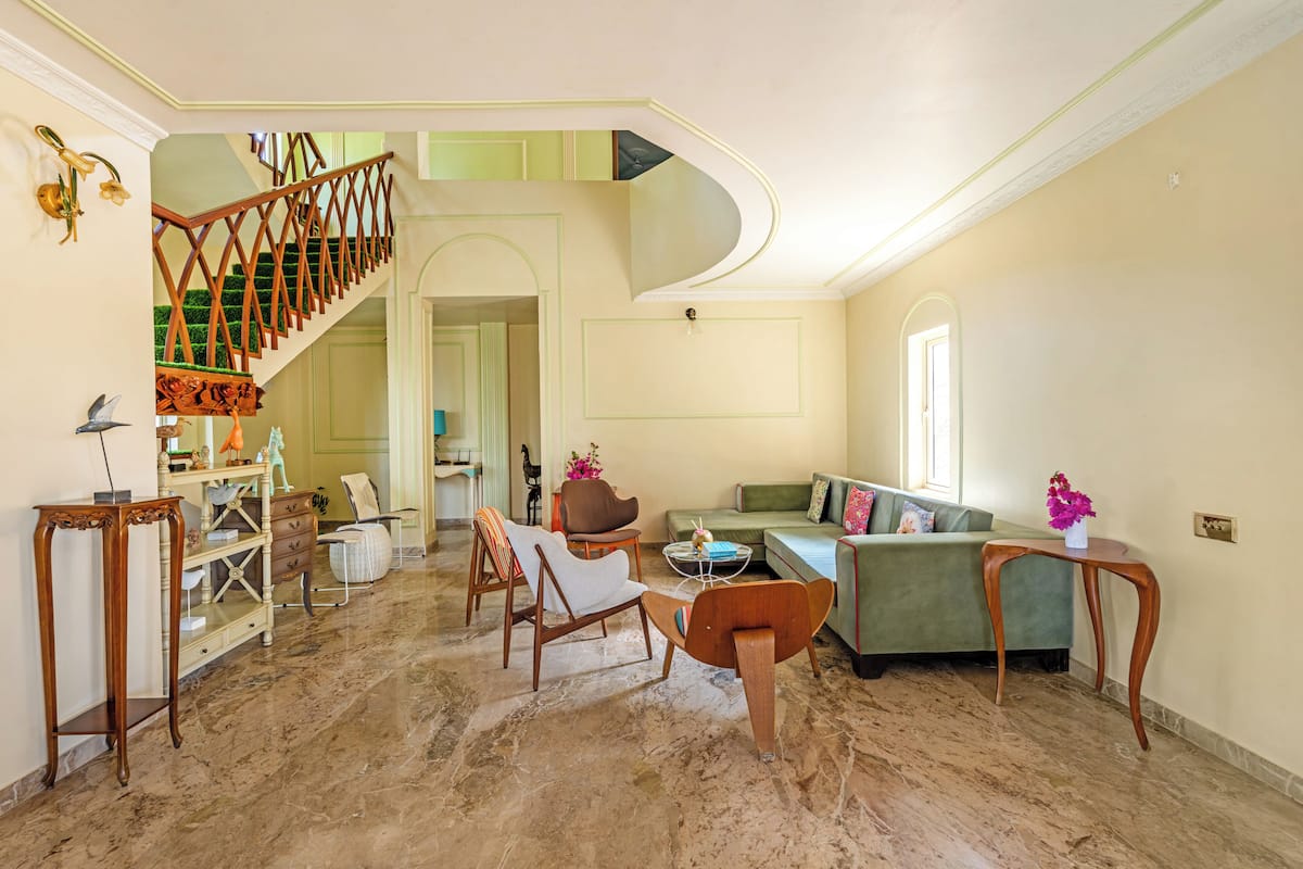 Villa luxueuse, 3 chambres, vue sur la montagne | Aire de séjour