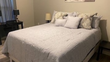 1 habitación, tabla de planchar con plancha y wifi