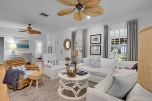 Smart-tv och eldstad