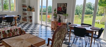 Room with magnificent view - Breakfast included. Table d'hôte on request