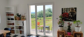 Room with magnificent view - Breakfast included. Table d'hôte on request