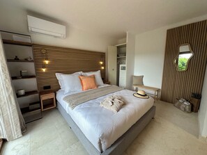 1 chambre, accès au Wi-Fi (inclus), literie fournie