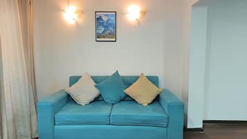 Kamar Triple Keluarga, pemandangan kota | Area keluarga
