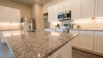 Microwave, oven, dishwasher