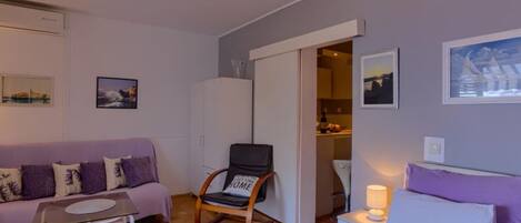 1 dormitorio, Internet, ropa de cama