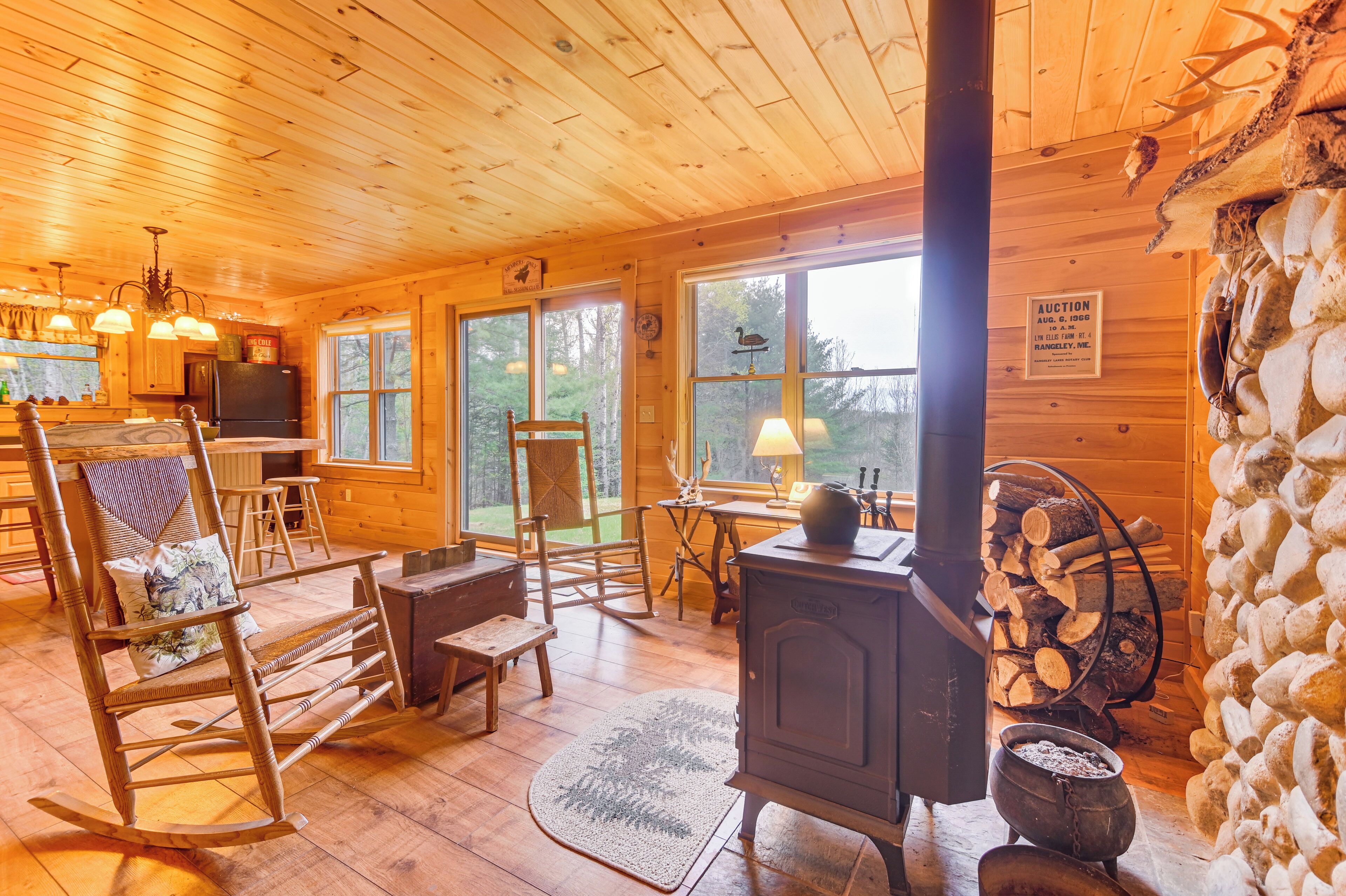 Phillips Vacation Rental | 2BR | 1.5BA | 2 Steps Required | 1,350 Sq Ft