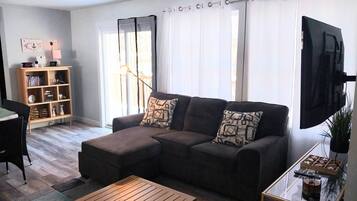 Smart TV, video games, DVD player, books